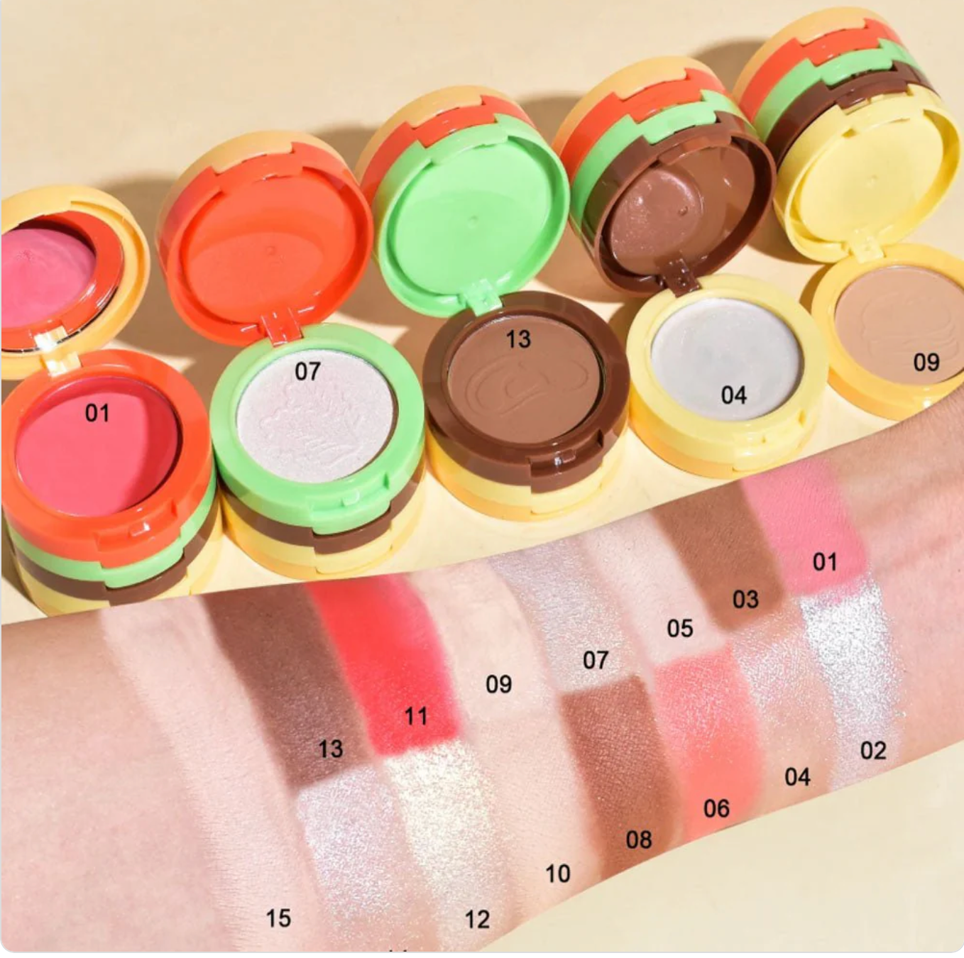 BURGERLICIOUS CHEEK STACK All-in-One Cheek Makeup)