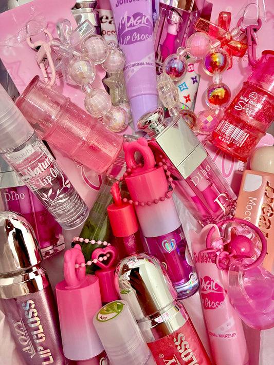 Pink Drip Gloss Scoop Bar