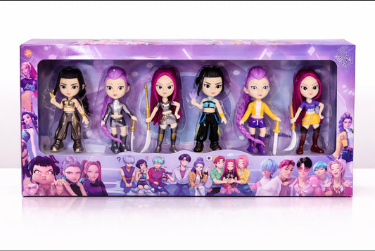 Kpop Anime Six Figure Set