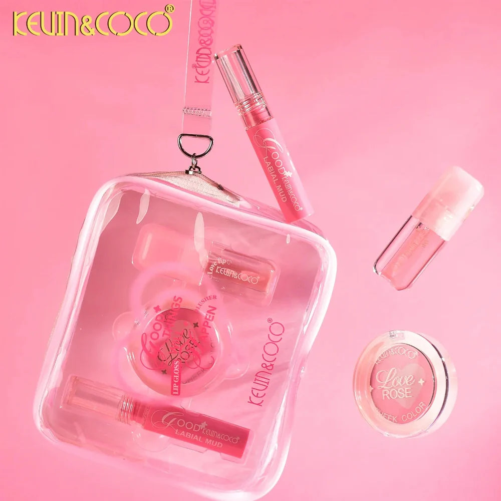 Kevin&Coco - Mousse Kiss Lip & Cheek 3pc Bag Kit