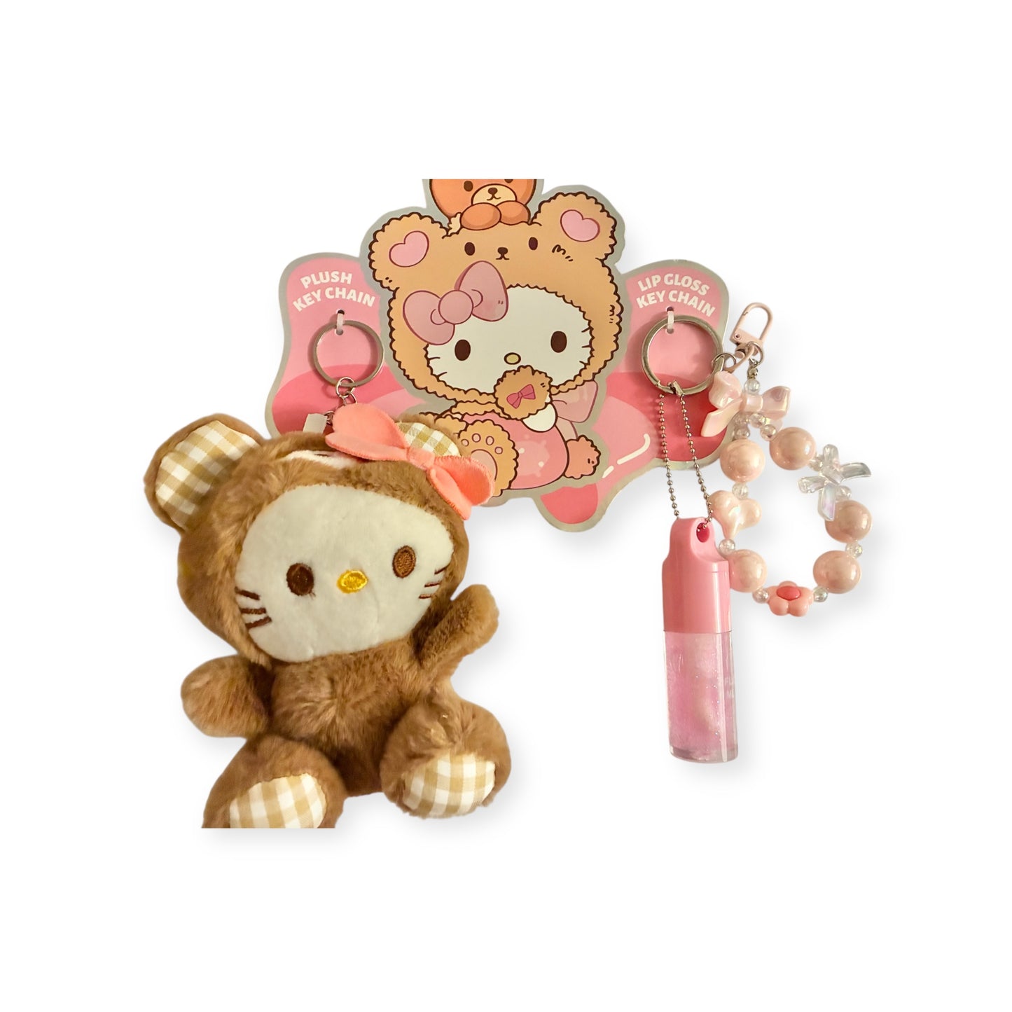 💖 HK  Lip Gloss Keychain Bundle💖