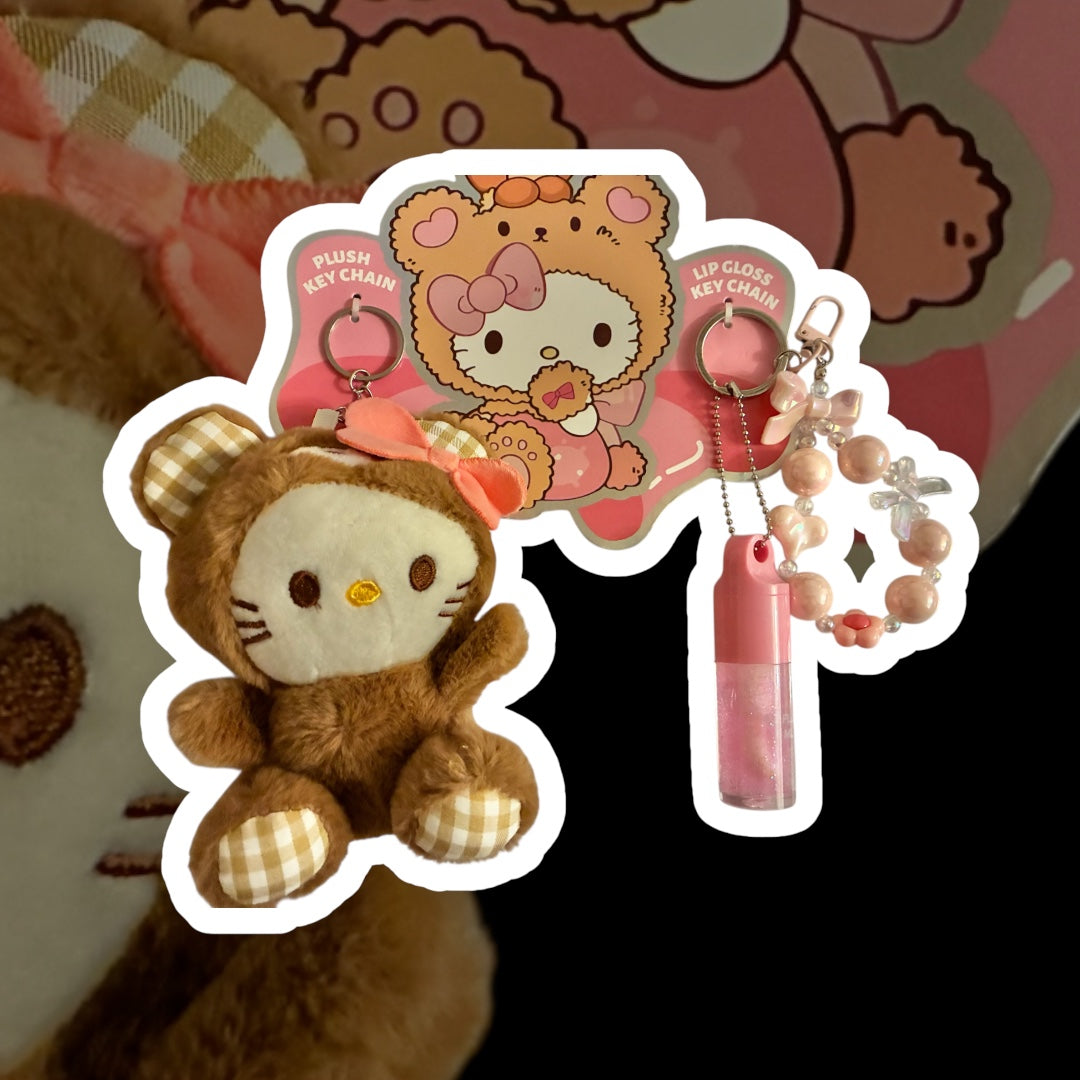 💖 HK  Lip Gloss Keychain Bundle💖