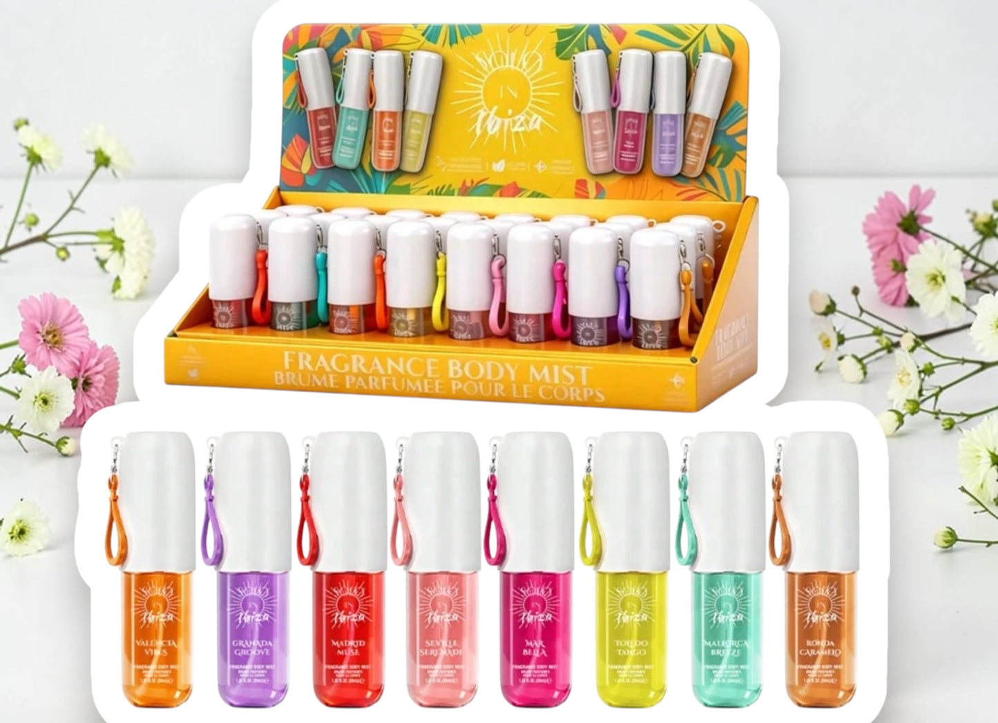 SOLO EN IBIZA - Body Mist Keychain