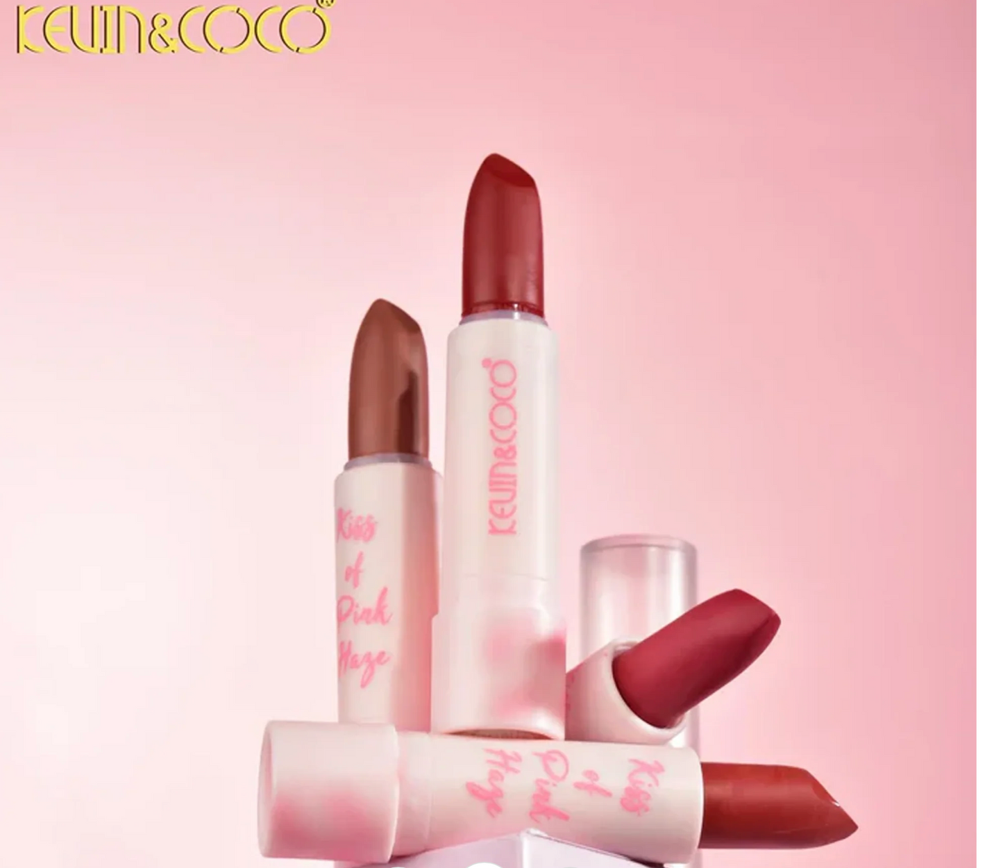 Kevin&Coco - Creamy Poetry Series Lipgloss & Lipstick Set